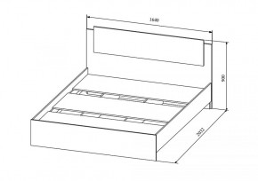 СОФИ Спальный гарнитур (модульный) в Можге - mozhga.ok-mebel.com | фото 15