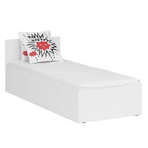 Стандарт Кровать 0800, цвет белый, ШхГхВ 83,5х203,5х70 см., сп.м. 800х2000 мм., без матраса, основание есть в Можге - mozhga.ok-mebel.com | фото
