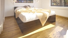 Стандарт Кровать 1600, цвет венге, ШхГхВ 163,5х203,5х70 см., сп.м. 1600х2000 мм., без матраса, основание есть в Можге - mozhga.ok-mebel.com | фото 6