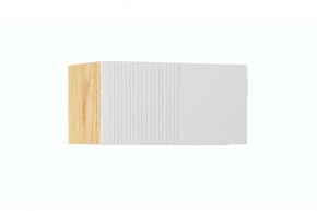 СТЕФАНИ-1.1 Антресоль (дуб крафт золотой/белый софт) в Можге - mozhga.ok-mebel.com | фото