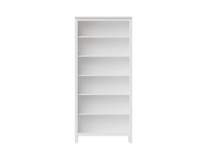Стеллаж 00 Кантри, массив сосны, цвет белый в Можге - mozhga.ok-mebel.com | фото 2