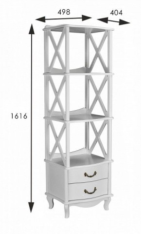 Стеллаж комбинированный Джульетта Л в Можге - mozhga.ok-mebel.com | фото 4
