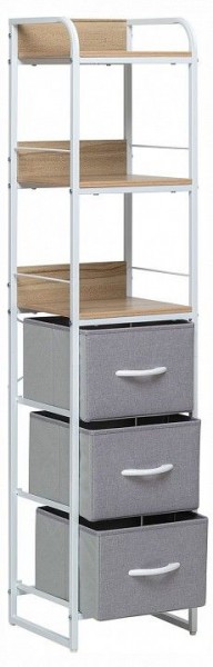 Стеллаж комбинированный Ноа в Можге - mozhga.ok-mebel.com | фото 4