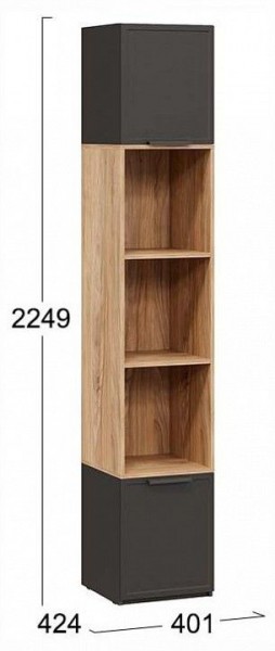 Стеллаж комбинированный Стелла в Можге - mozhga.ok-mebel.com | фото 4