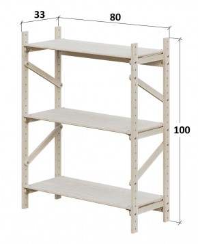 Стеллаж Конструктор Арт.С1000-1 в Можге - mozhga.ok-mebel.com | фото 2