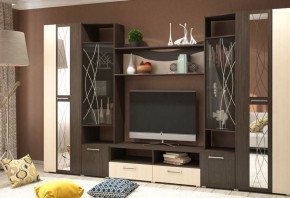 Стенка Гамма с зеркалами в Можге - mozhga.ok-mebel.com | фото