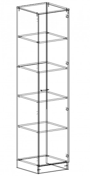 Стенка Сабина (модульная) венге/дуб белфорт в Можге - mozhga.ok-mebel.com | фото 7