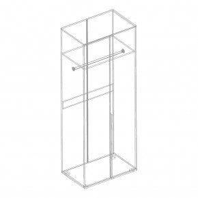 СТИЛ Шкаф 2-ств для одежды в Можге - mozhga.ok-mebel.com | фото 2