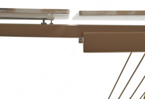 Стол ACERRA NEW 160 GLOSS GRAND JADE SOLID CERAMIC/ каркас цвета шампань, ®DISAUR в Можге - mozhga.ok-mebel.com | фото 7