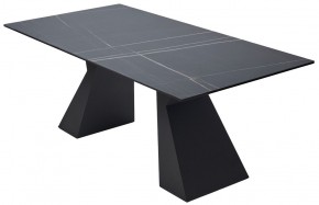 Стол БОГАРТ 200 TITANIUM BLACK PULIDO, керамика / Черный М-City в Можге - mozhga.ok-mebel.com | фото 5