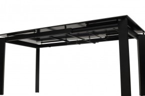 Стол CORNER 120 HIGH GLOSS STATUARIO керамика, стекло/ черный каркас, ®DISAUR в Можге - mozhga.ok-mebel.com | фото 9