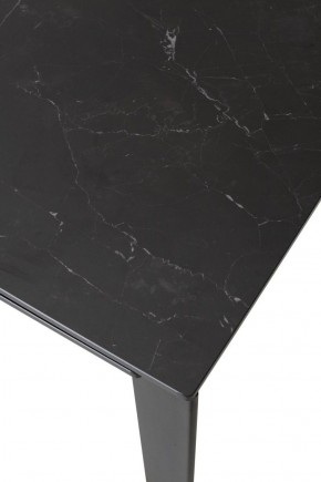 Стол CORNER 120 MATT BLACK MARBLE SOLID CERAMIC / BLACK, ®DISAUR в Можге - mozhga.ok-mebel.com | фото 9