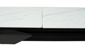 Стол CREMONA 180 KL-99 Белый мрамор матовый, итальянская керамика / черный каркас, ®DISAUR в Можге - mozhga.ok-mebel.com | фото 12