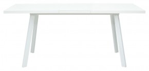 Стол ФИН 120 Белый, стекло/ Белый каркас М-City в Можге - mozhga.ok-mebel.com | фото 2
