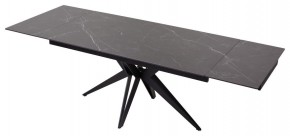 Стол FORIO 160 MATT BLACK MARBLE SOLID CERAMIC / BLACK, ®DISAUR в Можге - mozhga.ok-mebel.com | фото 5