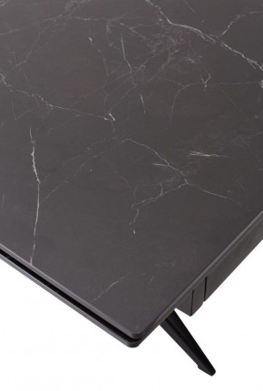 Стол FORIO 160 MATT BLACK MARBLE SOLID CERAMIC / BLACK, ®DISAUR в Можге - mozhga.ok-mebel.com | фото 9