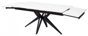 Стол FORIO 160 MATT WHITE MARBLE SOLID CERAMIC / BLACK, ®DISAUR в Можге - mozhga.ok-mebel.com | фото 8