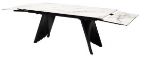 Стол IVAR 180 MARBLES KL-188 Контрастный мрамор, итальянская керамика, ®DISAUR в Можге - mozhga.ok-mebel.com | фото 9