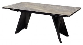 Стол IVAR 180 MARBLES KL-80 Серый мрамор, итальянская керамика, ®DISAUR в Можге - mozhga.ok-mebel.com | фото 2
