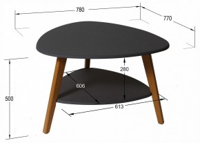Стол журнальный Бруклин в Можге - mozhga.ok-mebel.com | фото 4