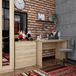 Стол КАСТОР письменный 120х65, цвет Дуб Сонома в Можге - mozhga.ok-mebel.com | фото 3