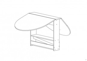 МАРК-1 Стол-книжка (ЦРК.МРК.01) в Можге - mozhga.ok-mebel.com | фото 4