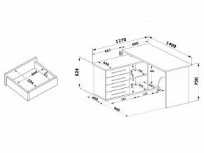 Стол компьютерный КСТ-109Л в Можге - mozhga.ok-mebel.com | фото 4