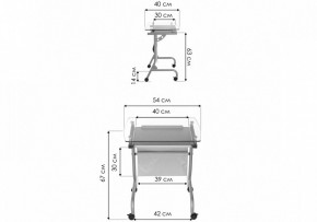 Стол компьютерный Riko в Можге - mozhga.ok-mebel.com | фото 7