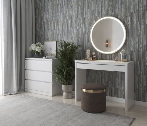 Стол косметический Энкель 100 белый в Можге - mozhga.ok-mebel.com | фото 4