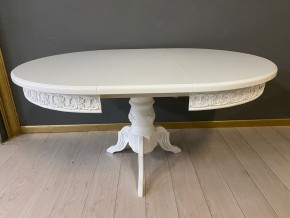 Стол круглый раскладной Верона с молдингом (шпон) в Можге - mozhga.ok-mebel.com | фото 12