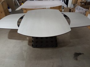Стол LORENS 150 TL-58 поворотная система раскладки, испанская керамика / Темно-серый, ®DISAUR в Можге - mozhga.ok-mebel.com | фото 2