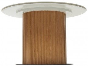 Стол MESA D120 цвет БЕЛЫЙ МРАМОР M326 / Каркас OAK, ®DISAUR в Можге - mozhga.ok-mebel.com | фото 8