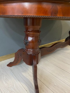 Стол овальный раскладной Верона (шпон) в Можге - mozhga.ok-mebel.com | фото 5
