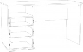 Стол письменный НМ 041.40 "Банни" (Бисквит) в Можге - mozhga.ok-mebel.com | фото 5