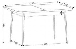 Стол раскладной Ялта-2 (опоры массив цилиндрический) в Можге - mozhga.ok-mebel.com | фото 6
