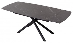 Стол RIVOLI 140 MATT BLACK MARBLE SOLID CERAMIC / BLACK, ®DISAUR в Можге - mozhga.ok-mebel.com | фото 3