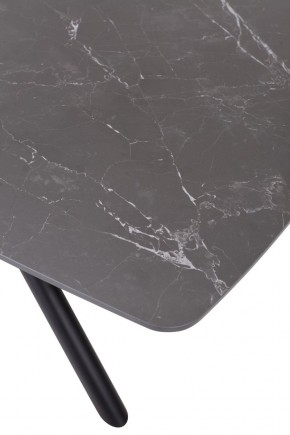 Стол RIVOLI 140 MATT BLACK MARBLE SOLID CERAMIC / BLACK, ®DISAUR в Можге - mozhga.ok-mebel.com | фото 10