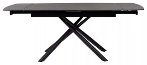 Стол RIVOLI 140 MATT BLACK MARBLE SOLID CERAMIC / BLACK, ®DISAUR в Можге - mozhga.ok-mebel.com | фото 2