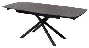Стол RIVOLI 140 MATT BLACK MARBLE SOLID CERAMIC / BLACK, ®DISAUR в Можге - mozhga.ok-mebel.com | фото 7