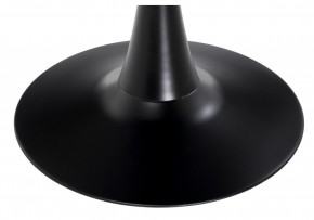 Стол стеклянный Tulip 90x74 black glass в Можге - mozhga.ok-mebel.com | фото 3