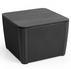 Стол-сундук Лузон Плюс (Luzon Plus Flat Wicker), графит в Можге - mozhga.ok-mebel.com | фото 3