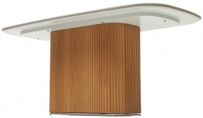 Стол TAMPA 180 цвет БЕЛЫЙ МРАМОР M326, керамика / Каркас OAK, ®DISAUR в Можге - mozhga.ok-mebel.com | фото 8
