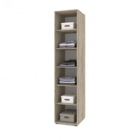 СТОУН С13 Шкаф-пенал (дуб серый/белый) в Можге - mozhga.ok-mebel.com | фото 3