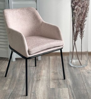 Стул АЛИСТЕР, цвет RAIN 2 какао велюр / черный каркас М-City в Можге - mozhga.ok-mebel.com | фото 3