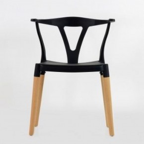 Стул Barneo N-218 Wishbone интерьерный кухонный черный в Можге - mozhga.ok-mebel.com | фото 3