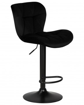 Стул барный DOBRIN BARNY BLACK, черный велюр (MJ9-101) в Можге - mozhga.ok-mebel.com | фото 2