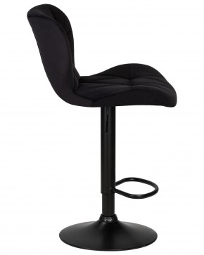Стул барный DOBRIN BARNY BLACK, черный велюр (MJ9-101) в Можге - mozhga.ok-mebel.com | фото 3