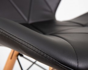 Стул барный DOBRIN BUTTERFLY BAR, ножки светлый бук, цвет чёрный в Можге - mozhga.ok-mebel.com | фото 10