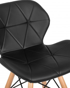 Стул барный DOBRIN BUTTERFLY BAR, ножки светлый бук, цвет чёрный в Можге - mozhga.ok-mebel.com | фото 8