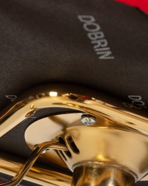 Стул барный DOBRIN CHARLY GOLD, красный велюр (MJ9-45) в Можге - mozhga.ok-mebel.com | фото 10